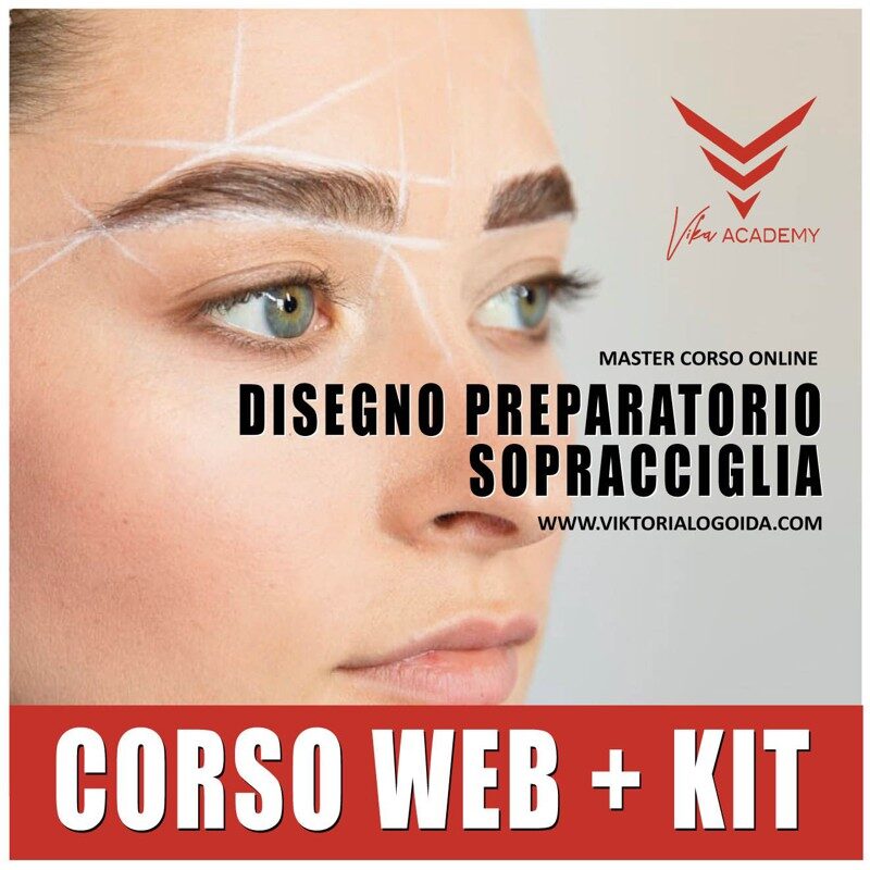 Acquista Webinar Disegno Preparatorio Sopracciglia Pmu + Kit completo da 89 €+iva + 11 € di spedizione corriere express – totale € 119,58