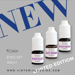 NEW Kit Pigmenti Linea Occhi Contiene: Black Velvet - Black Orchid - Deep Brown