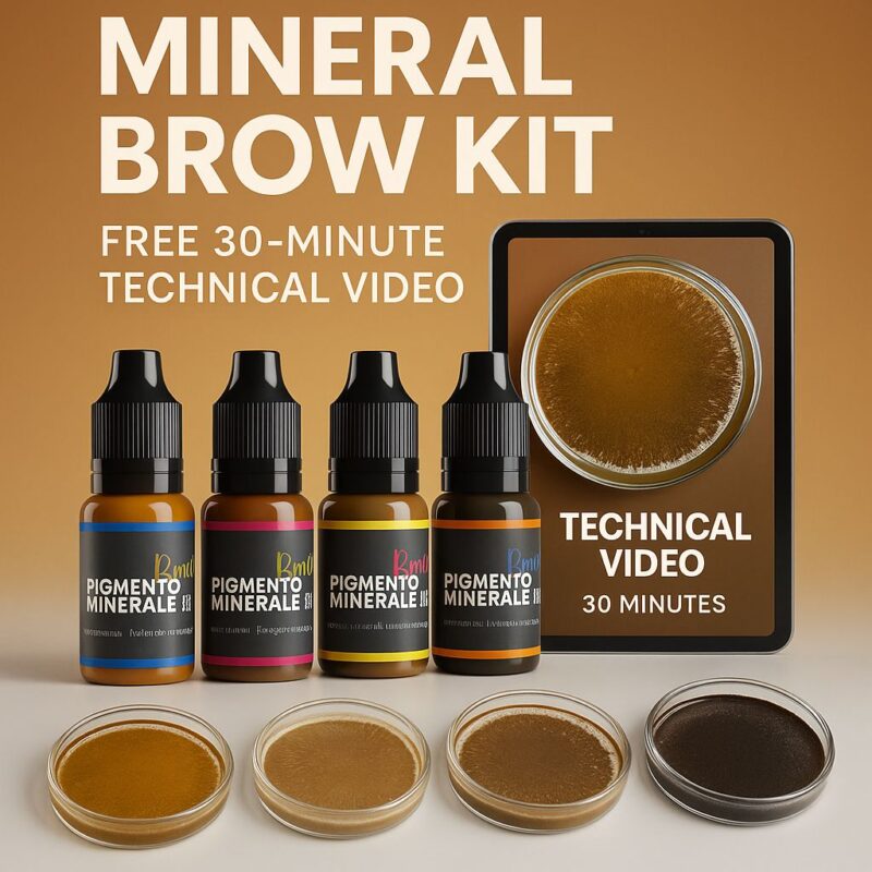 KIT PIGMENTI MINERALI + VIDEO