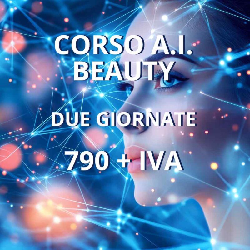 Corso A.I. BEAUTYCOMPLETO da <br/>790€ + iva